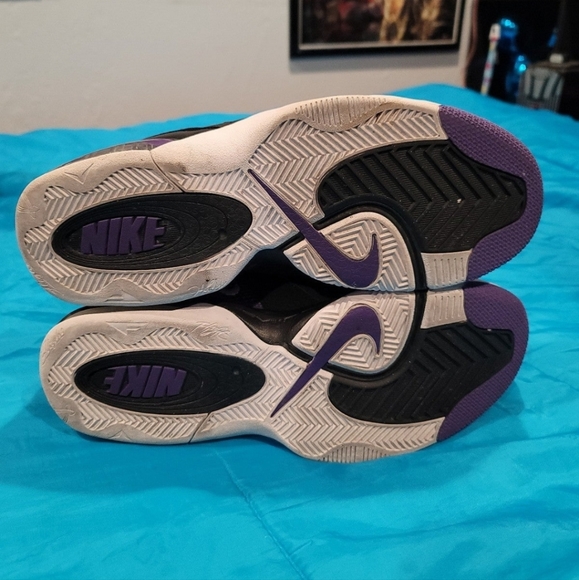 Nike Purple White Zip ups shoes sneakers size 13 - Picture 1 of 6